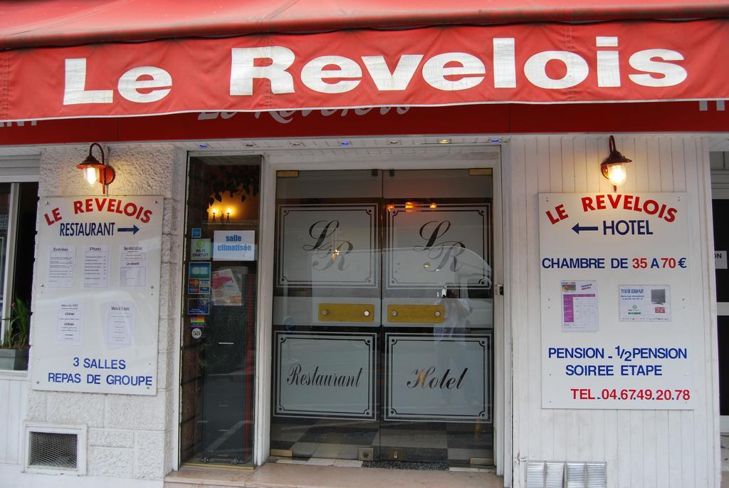 Hotel Le Revelois Restaurant Béziers Exterior foto